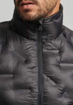 Superdry Waistcoat - Black 9 Superdry Waistcoat - Black -Superdry Shop 64c8d368f95b406396bdb4226a994524