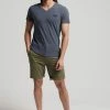 Superdry Basic T-shirt - Navy Marl/dark Grey