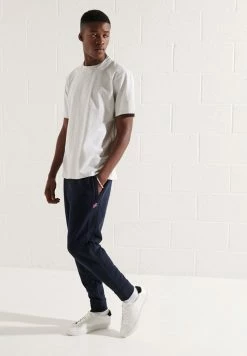 Superdry CODE ESSENTIAL - Tracksuit Bottoms - Deep Navy