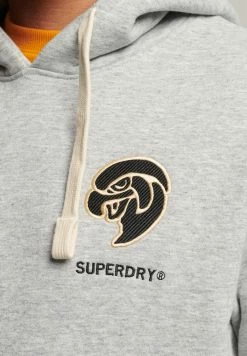 Superdry VINTAGE - Hoodie - Athletic Grey Marl