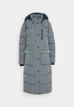 Superdry LONGLINE EVEREST COAT - Winter Coat - Slate -Superdry Shop 65925928e8354ea09d7e847bb1f1acaf