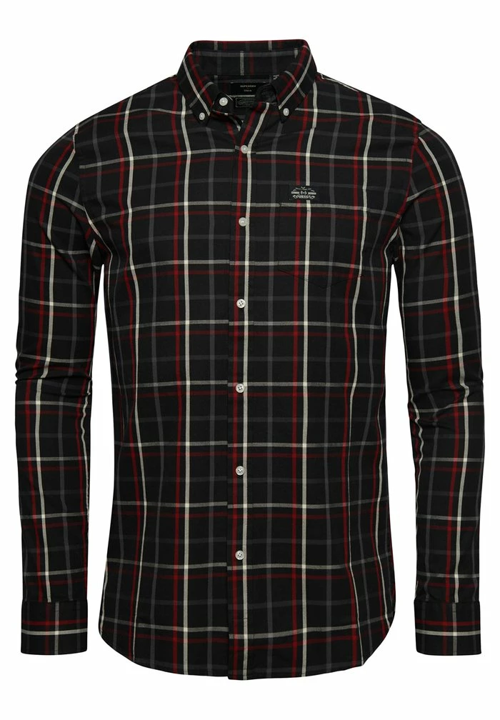 Superdry CHECK MERCHANT - Shirt - Dartmouth Check Black 6 Superdry CHECK MERCHANT - Shirt - Dartmouth Check Black - Image 6