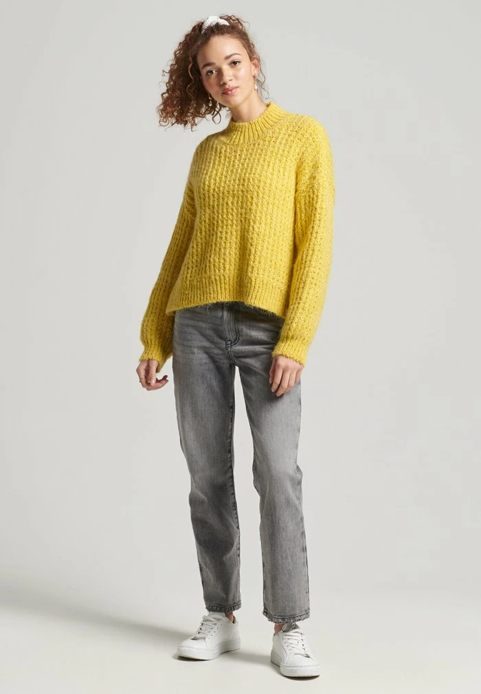 Superdry Jumper - Lemon Tonic 2 Superdry Jumper - Lemon Tonic - Image 2