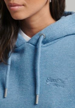 Superdry VINTAGE LOGO EMBROIDERED - Hoodie - Blush Blue Marl 7 Superdry VINTAGE LOGO EMBROIDERED - Hoodie - Blush Blue Marl -Superdry Shop 65bd38ca815e49a1903cb6807a965a74