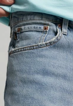 Superdry TAILORED - Straight Leg Jeans - Beak Beat Up Blue -Superdry Shop 65cfc4295c2c46c3bc78db6405c1e058