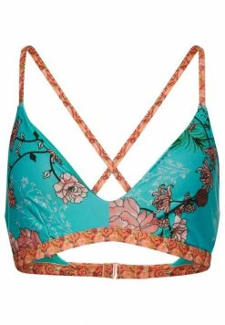 Superdry VINTAGE SURF - Bikini Top - Peony Aqua -Superdry Shop 65d1f0dacb0948b885ab83a3017504f3