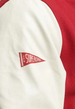 Superdry COLLEGE VARSITY - Bomber Jacket - Hike Red -Superdry Shop 65ddc8ec93504fdeb20995d021948520