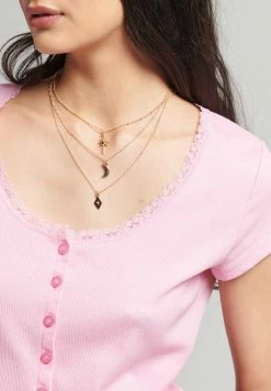 Superdry VINTAGE - Top - Imperial Pink Marl