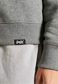 Superdry VINTAGE CREW - Sweatshirt - Rich Charcoal Marl 8 Superdry VINTAGE CREW - Sweatshirt - Rich Charcoal Marl -Superdry Shop 661e1385d6074dc7b64af689d197d6b6