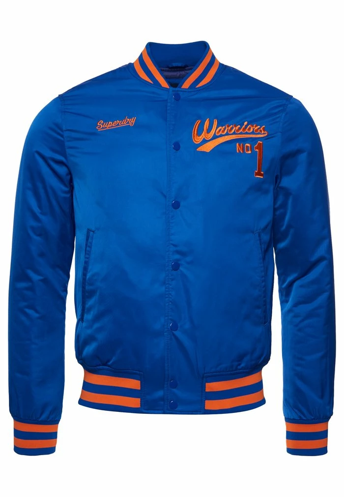 Superdry Bomber Jacket - Mazarine Blue 7 Superdry Bomber Jacket - Mazarine Blue - Image 7