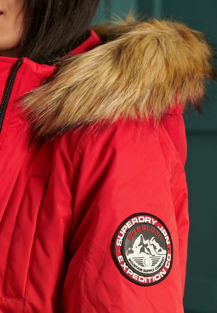 Superdry Winter Jacket - Burnt Red 3 Superdry Winter Jacket - Burnt Red - Image 3