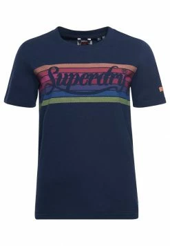 Superdry Print T-shirt - Nautical Navy 7 Superdry Print T-shirt - Nautical Navy -Superdry Shop 6693113d38cb4a78a58a46fdafdff295
