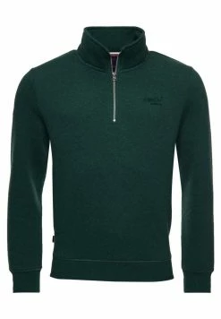 Superdry Sweatshirt - Heritage Pine Green Marl -Superdry Shop 672a822ad8fc4b2eb82af6597d5ebf97