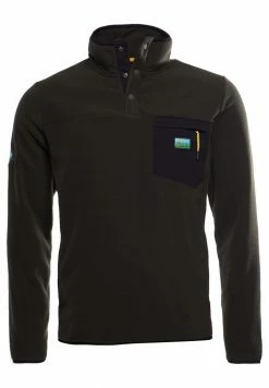 Superdry B TRAIL - Fleece Jumper - Surplus Goods Olive -Superdry Shop 67368a39313c4d44a98710ed0ea79f34