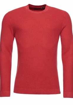 Superdry TEXTURED CREW - Jumper - Washed Grapefruit -Superdry Shop 6748aed980774caca58ad59c327bc326