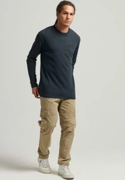 Superdry 2-2-O-2-05 - Long Sleeved Top - Nautical Navy