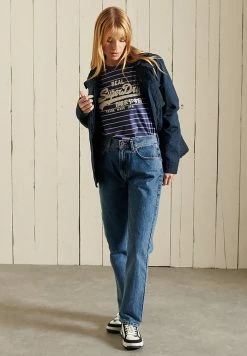 Superdry VINTAGE SOURCE - Print T-shirt - Frontier Blue Marl 6 Superdry VINTAGE SOURCE - Print T-shirt - Frontier Blue Marl -Superdry Shop 679810542f2141b4a2c06f71c6d16020