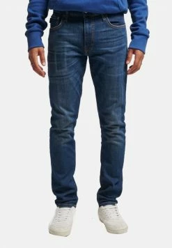 Superdry VINTAGE - Straight Leg Jeans - Jefferson Ink Vintage
