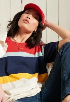 Superdry Print T-shirt - Apple Red Stripe 6 Superdry Print T-shirt - Apple Red Stripe -Superdry Shop 67fc6064c959449eb5da18ab540da25d