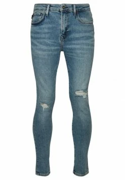 Superdry Jeans Skinny Fit - Beak Beat Up Blue -Superdry Shop 682a17c981e4488e84203e7730379603