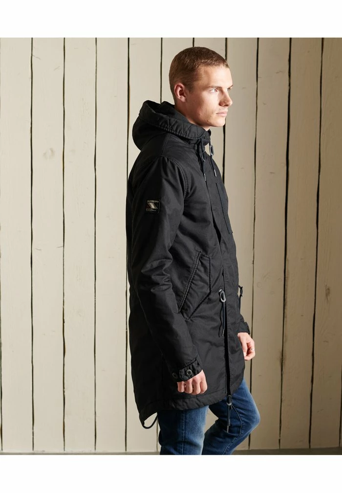 Superdry Parka - Blue-black Denim 3 Superdry Parka - Blue-black Denim - Image 3