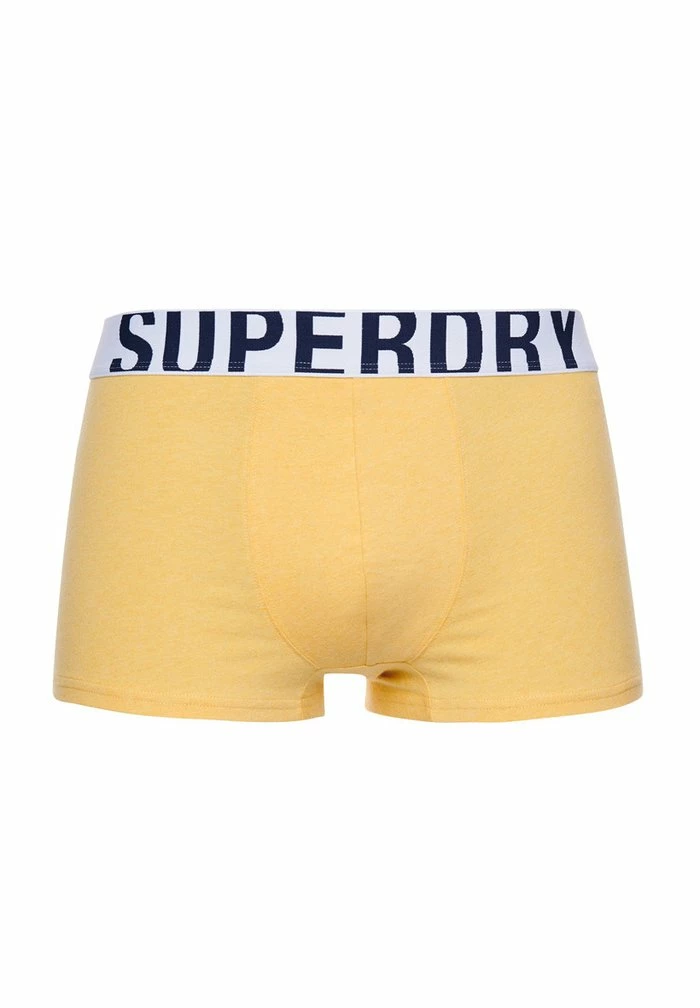 Superdry 2 PACK - Pants - Mazarine/nautical Yellow 2 Superdry 2 PACK - Pants - Mazarine/nautical Yellow - Image 2