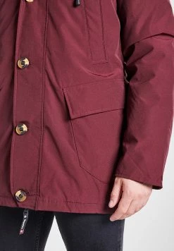 Superdry ROOKIE DOWN PARKA - Down Jacket - Albarn Clay Burgundy -Superdry Shop 69194d36e62545c4af405a13b6db3d3a