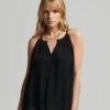 Superdry BEACH CAMI - Top - Black