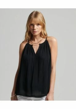 Superdry BEACH CAMI - Top - Black