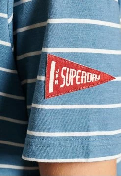 Superdry SCRIPT STYLE COLLEGE STRIPE - Print T-shirt - Pottery Blue Marl 6 Superdry SCRIPT STYLE COLLEGE STRIPE - Print T-shirt - Pottery Blue Marl -Superdry Shop 694cb87f737f4733b2a0756e1514e9b0