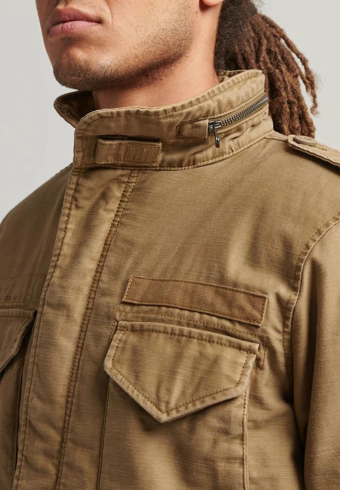 Superdry BORG - Light Jacket - Breen 5 Superdry BORG - Light Jacket - Breen - Image 5