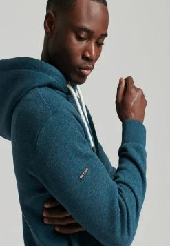 Superdry VINTAGE VENUE TONAL - Sweatshirt - Charred Teal Grit -Superdry Shop 69633aa73c99478791ef854dc0e0e61e