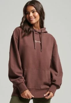 Superdry OVERSIZED - Hoodie - French Roast