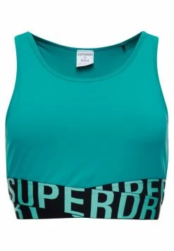 Superdry TRAINING CORE CROSS - Bustier - Teal Blue -Superdry Shop 698dc1e7de0144d19185ae2400a8a08a