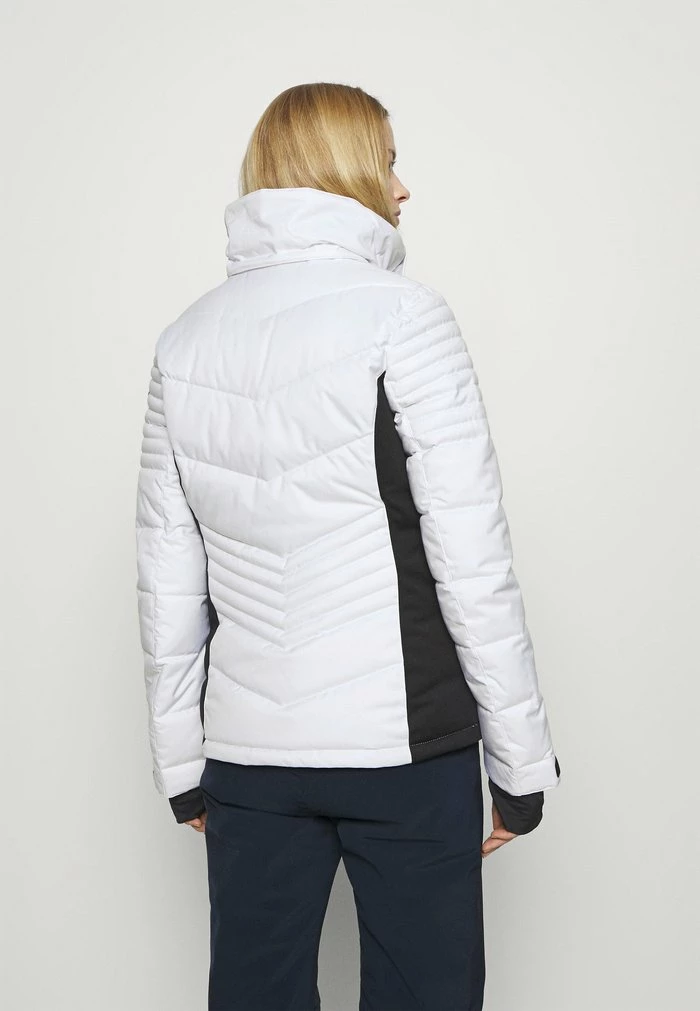 Superdry SNOW LUXE PUFFER - Ski Jacket - White 5 Superdry SNOW LUXE PUFFER - Ski Jacket - White - Image 5