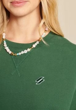 Superdry CODE ESSENTIAL OVERSIZED - Sweatshirt - Dark Green