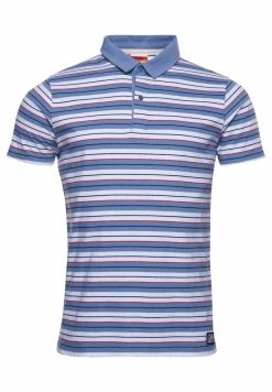 Superdry Polo Shirt - Blue Multi -Superdry Shop 6a52723b9b27490ab23f0daba3d8379c