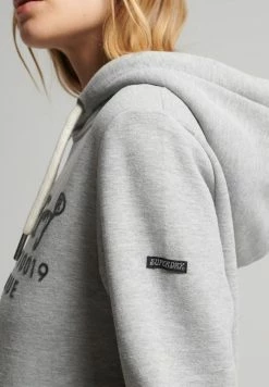Superdry VENUE INTEREST - Hoodie - Grey Marl -Superdry Shop 6a6afa80394c434d8a6c0c18f70b52ca