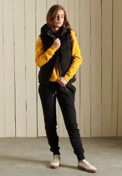 Superdry EVEREST - Waistcoat - Black