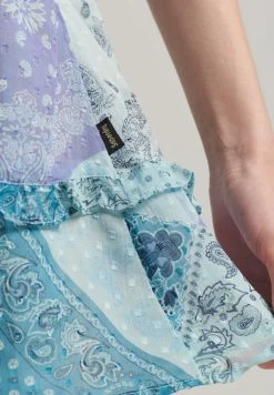 Superdry VINTAGE TIERED CAMI - Day Dress - Bandana Blue -Superdry Shop 6ae53641e12942cabb6d5b4c91f3a73e