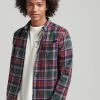 Superdry VINTAGE LUMBERJACK - Shirt - Doyle Check Green
