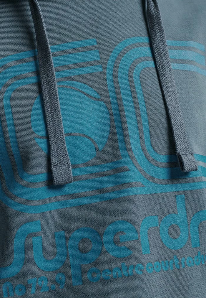 Superdry VINTAGE ATHLETIC CLUB - Hoodie - Rich Navy 4 Superdry VINTAGE ATHLETIC CLUB - Hoodie - Rich Navy - Image 4