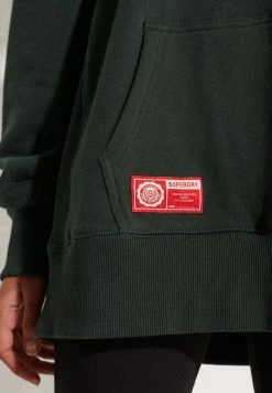 Superdry COLLEGE GRAPHIC - Hoodie - Academy Dark Green -Superdry Shop 6bce9764c51d4b418d5034e7a79efa90