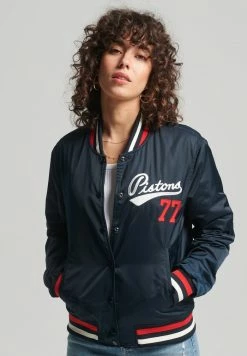 Superdry Bomber Jacket - Nordic Chrome Navy -Superdry Shop 6c13a5bc0fe34b5aaeae91ef225fb568