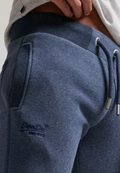 Superdry VINTAGE - Tracksuit Bottoms - Vintage Navy Marl -Superdry Shop 6c3a809924e44a73b2e3848116d3244b