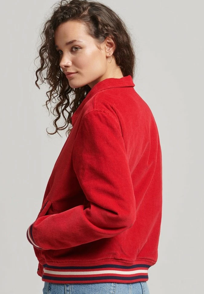Superdry COACH - Bomber Jacket - Red 2 Superdry COACH - Bomber Jacket - Red - Image 2