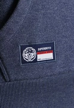 Superdry Hoodie - Princedom Blue Marl -Superdry Shop 6ca343adc3bd406ab52b5fbc846958be
