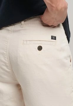 Superdry STUDIOS TURN UP - Shorts - Stone -Superdry Shop 6ce4eae4f6e547b9b0490d9636395323
