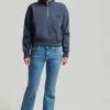 Superdry VINTAGE LOGO - Sweatshirt - Navy Marl