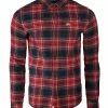 Superdry HERITAGE LUMBERJACK - Shirt - Kilburn Check Red